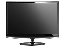Monitor screen with Anti-glare, Anti-microbial, and Anti-fingerprint film